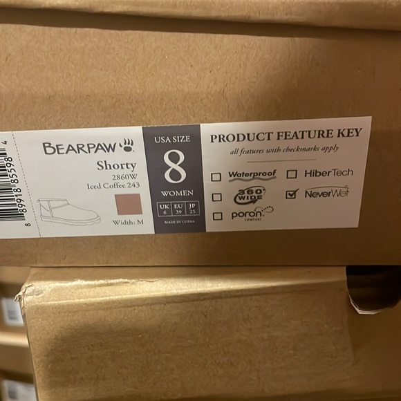 Bearpaw Shorty Iced Coffee Boots - Picture 4 of 5